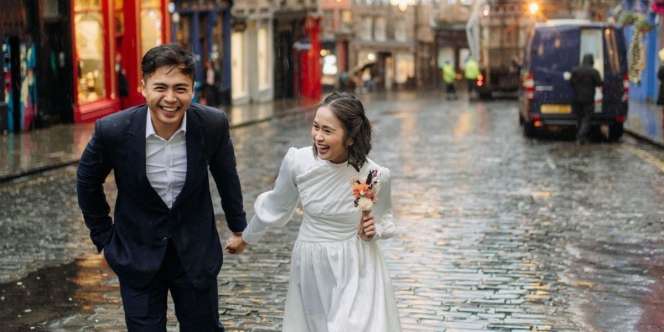 7 Potret Keseruan Bridal Shower Gritte Agatha di Bangkok