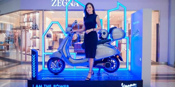 Sensasi Jajal Elettrica, Vespa Listrik Hampir Rp200 Juta