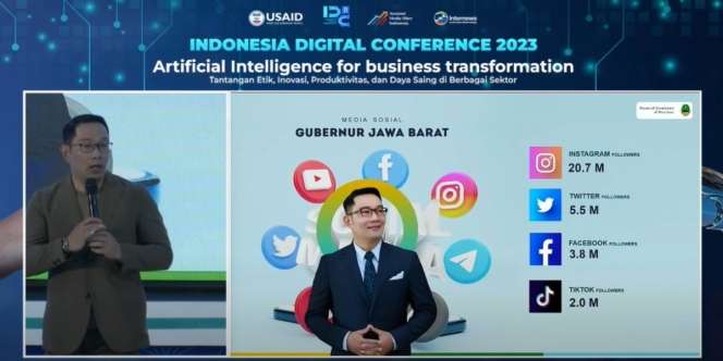 Sstt! Gubernur Ridwan Kamil Beber Teknik Bikin Ibu-Ibu Happy Kala Ngebet Selfie