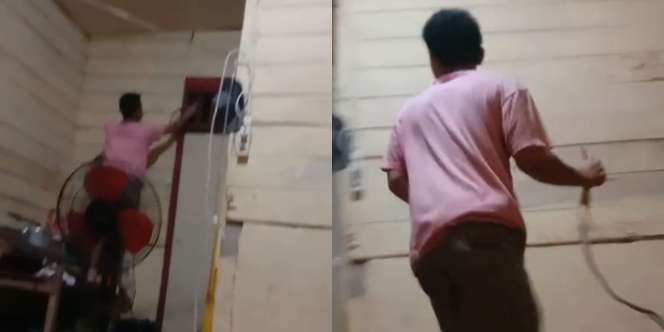 Gagal Mencuri, Maling di Aceh Dikunciin Warga Takut Dilempar Ular hingga Histeris