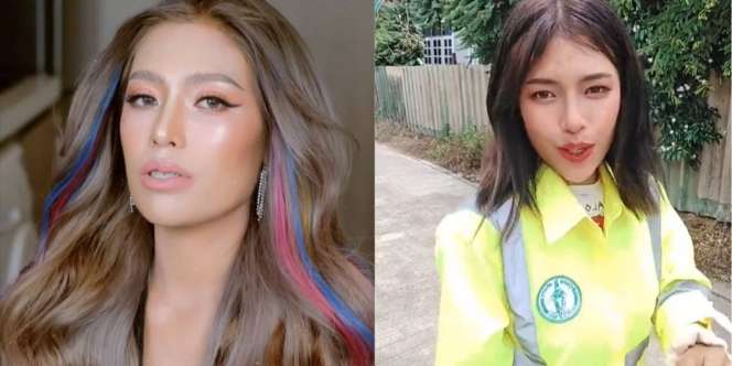 Sosok Gadis yang Dijuluki Tukang Sapu Tercantik, Waktu Kerja Tetap Cetar