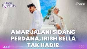 Ammar Jalani Sidang Perdana, Irish Bella Tak Hadir