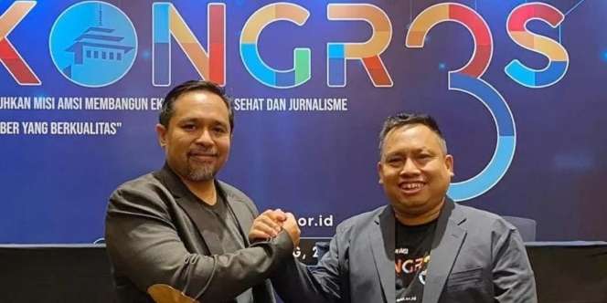 Kongres Tetapkan Wahyu Dhyatmika dan Maryadi Pimpin AMSI 2023-2027