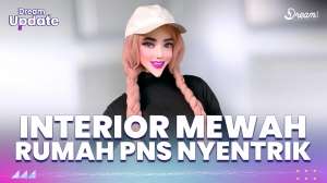 Rumah Yuni Jasmine PNS Nyentrik Berdagu Lancip, Interiornya Mewah Bak Istana!
