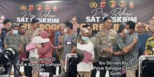 Pelukan Haru Dua Ibu dari Bayi Tertukar di Bogor Saat Tes DNA Jawab Semua Keraguan