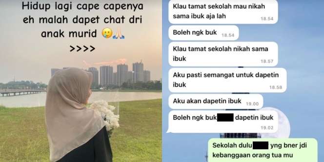 Guru Berusaha Baik Jawab Chat Murid yang Mencintainya, Lama-Lama Pesannya Bikin Risih dan Berujung Diblock