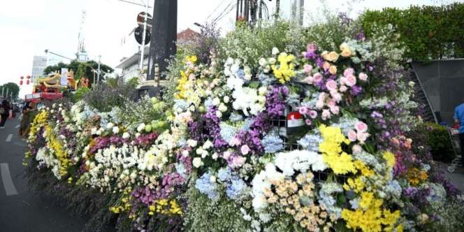 Banjir Bunga di Semarang Merdeka Flowers Festival 2023, Simak Rutenya