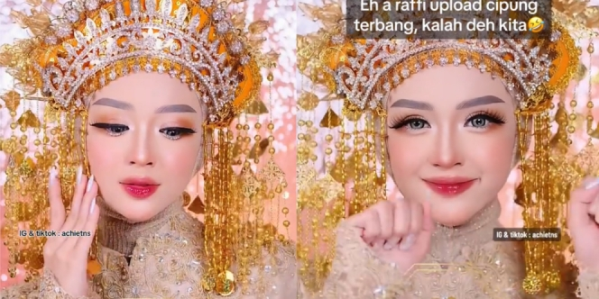Video Transformasi Makeupnya Kerap Viral, Yuk Kenalan dengan Sosok Sebenarnya Mbak Makeba