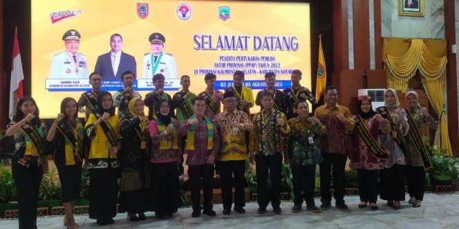70 Pemuda dari 35 Provinsi Bertugas di Kabupaten Kotabaru, Kemenpora: Berharap Peserta PPAP Bawa Manfaat