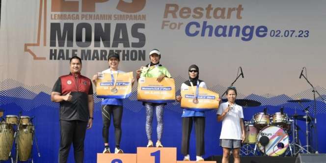LPS Monas Half Marathon 2023, Menpora Dorong Pembinaan Atlet Atletik Dimulai Sejak Usia Dini