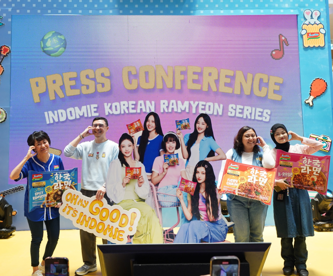 Heboh! NewJeans Jadi Wajah Indomie! Kenalan Sama Indomie Korean Ramyeon Series yang Bikin Lapar