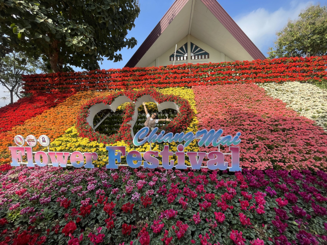 Chiang Mai Flower Festival 2025: Pesta Warna-Warni Bunga yang Memesona