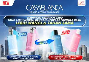 Wajah Baru Casablanca Perfume, Dedikasi Keharuman Tiga Dekade Dengan Inovasi Baru dan Tahan Lama