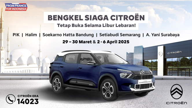 Mudik Makin Tenang! Citroën dan Jeep Hadirkan Layanan Siaga Ramadan dan Promo Spesial