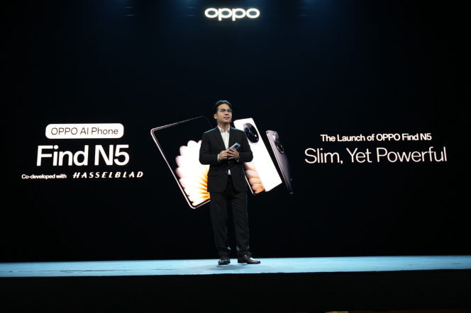 OPPO Find N5 Resmi Meluncur di Indonesia: Smartphone Lipat Ultra Tipis dengan Performa Premium dan Teknologi AI Super Pintar