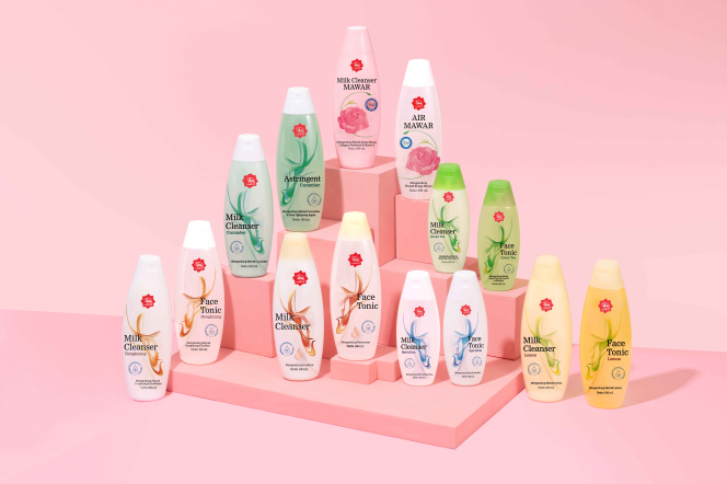 Ikonik! Viva Milk Cleanser Mawar Hadir untuk Kulit Sensitif, Kini dalam Ukuran 100mL & 200mL