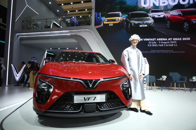 Vinfast Gandeng Didiet Maulana: Gaya, Budaya, dan Mobil Listrik Bertemu di GIIAS 2025