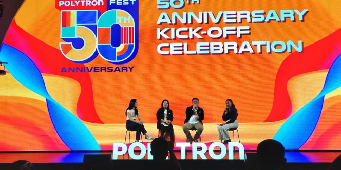 Rayakan Ulang Tahun ke-50, Polytron Gelar Fun Run hingga Lomba Padel