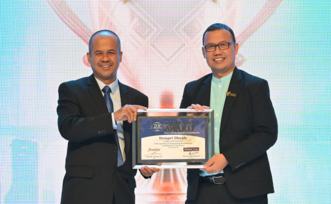 Dompet Dhuafa Pertahankan Predikat Top Brand Award 2025: Bukti Konsistensi dan Kepercayaan Publik