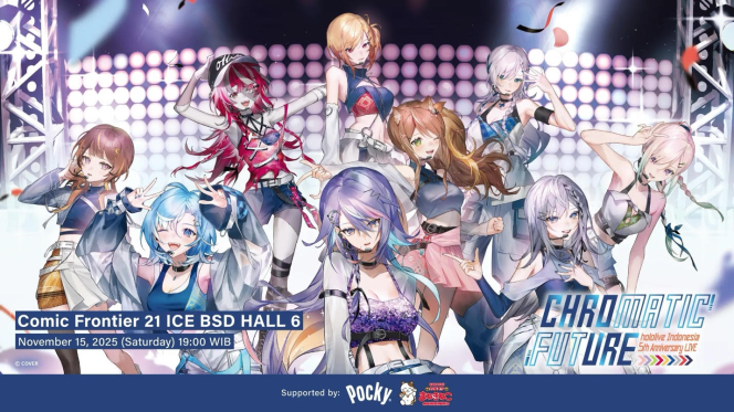 Cover Corporation Bakal Gelar Konser Hololive di Indonesia, Catat Tanggalnya!