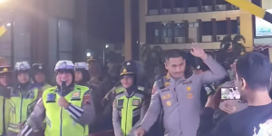 Demonstran di Polres Jepara Disambut Hangat Polisi, Suasana Malah Seperti Grand Opening