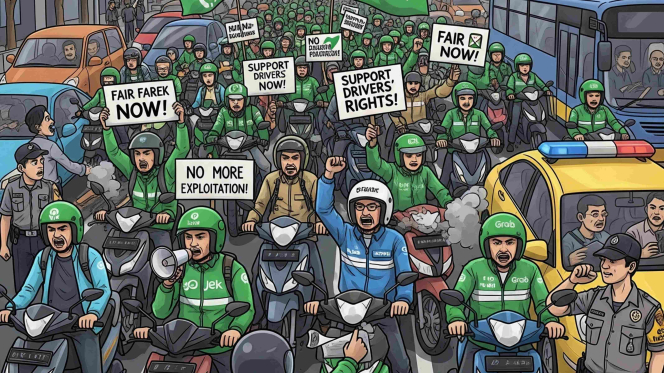 Demo Ojol 17 September 2025: Tuntutan, Jalur Aksi, dan Imbas Bagi Warga Ibu Kota