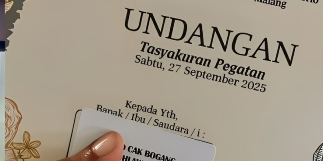 Viral Undangan Syukuran Cerai di Malang, Perayaannya ada Sound Horeg