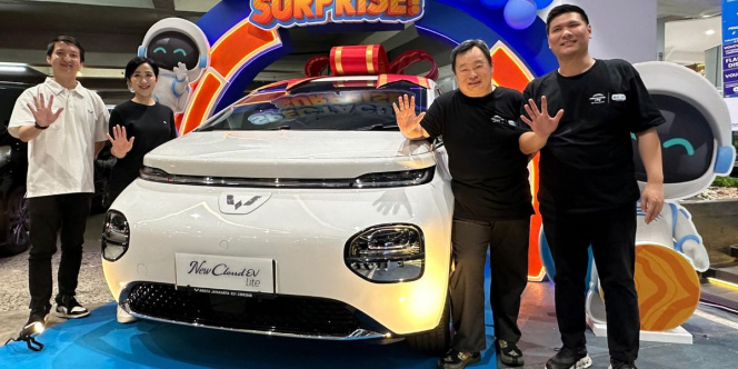 Wah, Ada Pembagian Gratis Wuling New Cloud EV Lite 