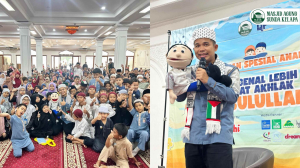 Anak-Anak Belajar Akhlak Rasulullah Lewat Cerita Seru di Masjid Agung Sunda Kelapa