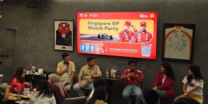 Meriah! Nobar F1 Singapore di Aphrodite Jakarta Diserbu Fans dari Berbagai Tim