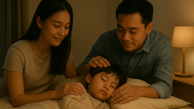 10 Kalimat yang Sebaiknya Diucapkan Orang Tua kepada Anak Sebelum Tidur agar Tumbuh Penuh Cinta dan Percaya Diri