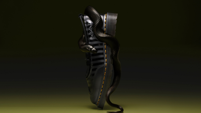 Sentuhan Gotik Modern yang Penuh Karakter di Koleksi Terbaru dari Dr. Martens x Wednesday