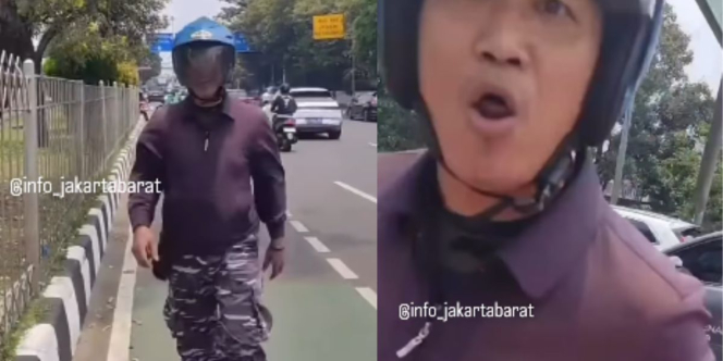 Prajurit TNI Pukul Driver Ojol Gegara Tak Terima Diklakson