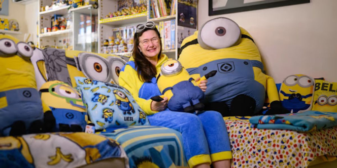 Wanita Ini Punya 1.035 Koleksi Minions dan Raih Rekor Dunia Guinness