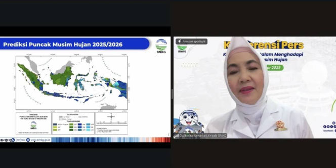 Puncak Musim Hujan, BMKG Ingatkan Siaga Hadapi Cuaca Ekstrem