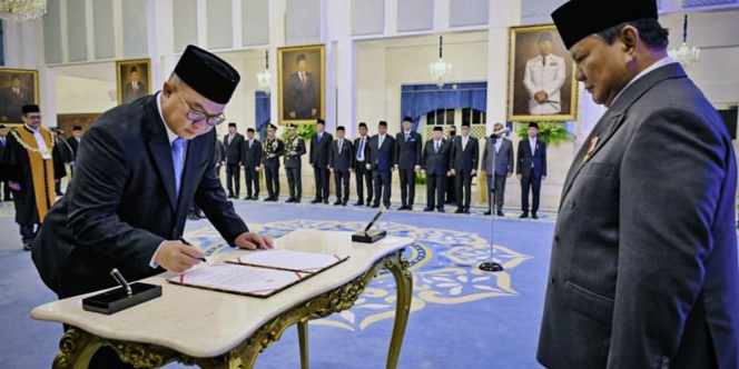 Prabowo Lantik Arif Satria Jadi Kepala BRIN, Siap Mundur dari Rektor IPB