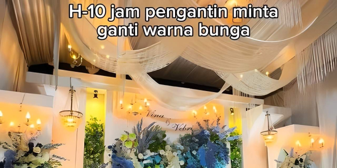 Pengantin Minta Ubah Dekor 10 Jam Sebelum Acara, Malah Kabur Tengah Malam   