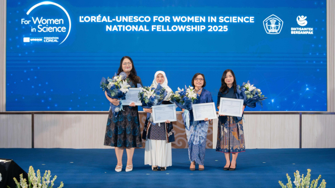 Empat Ilmuwan Perempuan Indonesia Buktikan Sains Bisa Mengubah Dunia Lewat Program L’Oréal–UNESCO For Women in Science 2025