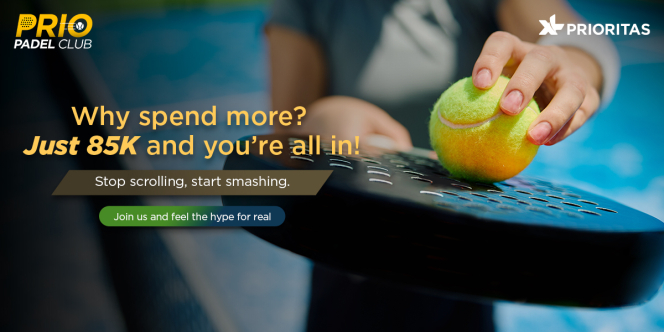 Serunya Main Padel di Jakarta Bareng Prio Padel Club dari XL PRIORITAS