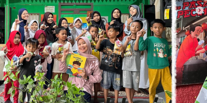 Mengintip Komunitas Sangkar Semut: Tempat Asah Bakat Anak, Punya Markas Unik di Tepi Kali Ciliwung