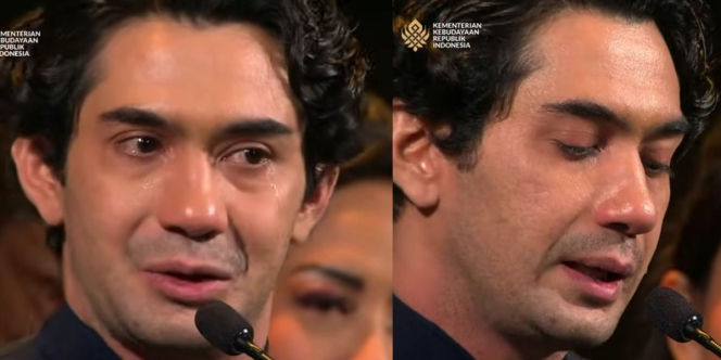Debut Jadi Sutradara, Reza Rahadian Nangis `Pangku` Dinobatkan Sebagai Film Terbaik FFI 2025