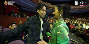 Tangis Vidi Aldiano Pecah Sambut Kemenangan Sheila Dara Aisha di Piala Citra FFI 2025