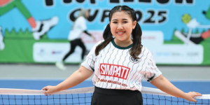 Dulu Cupu Sekarang Suhu, Kiky Saputri Tantang Menteri Tanding Padel