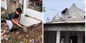 Renovasi Sendiri Selama 3 Hari, Pemuda Ubah Masjid Rusak Menjadi Kinclong Kembali