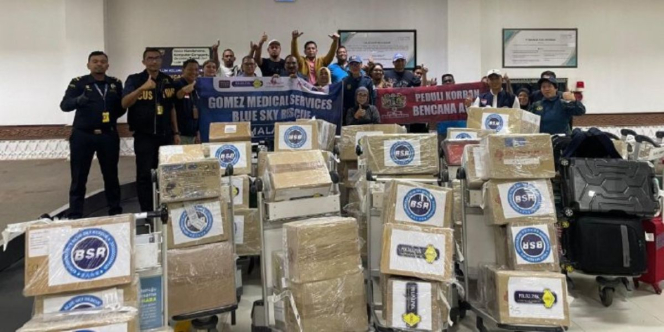 Jadi Bantuan Medis Internasional Pertama, Malaysia Kirim 2 Juta Pieces Obat ke Aceh