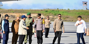 Prabowo Subianto Tiba di Tapanuli, Tinjau Wilayah Terdampak Banjir