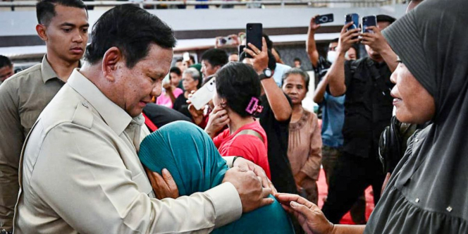 Prabowo Tinjau Banjir: Negara Kita Kuat Sekarang, Mampu untuk Mengatasi