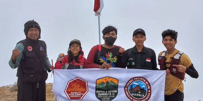 Difpala, Komunitas Pendaki Gunung Difabel Berbasis di Malang