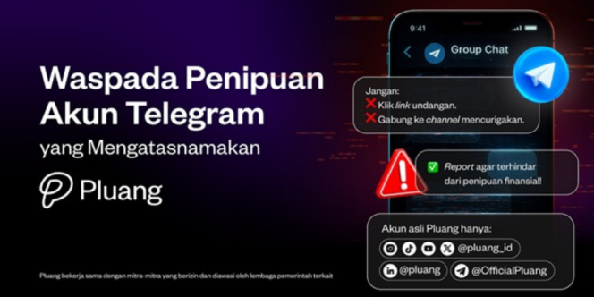 Investasi Bodong Mengintai! Pluang Ungkap Modus Scam Telegram Palsu, Jangan Sampai Jadi Korban