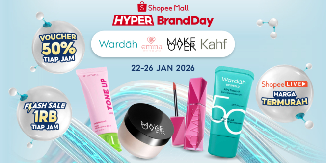 Belanja Produk Beauty Kini Lebih Hybrid, Paragon dan Shopee Hadirkan 020 Lewat Hyper Brand Day di Beauty Science Tech 2026
